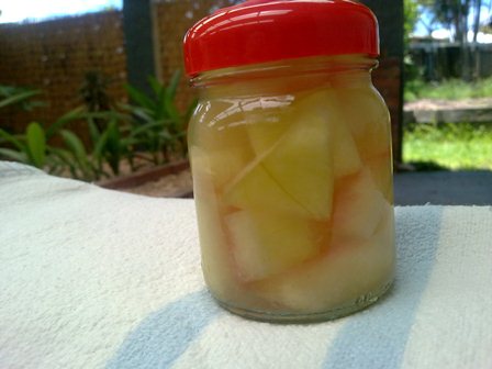 pickled watermelon rind